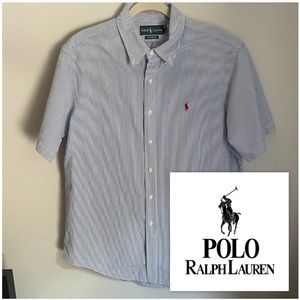Polo Ralph Lauren short sleeve button up shirt Mens size XL